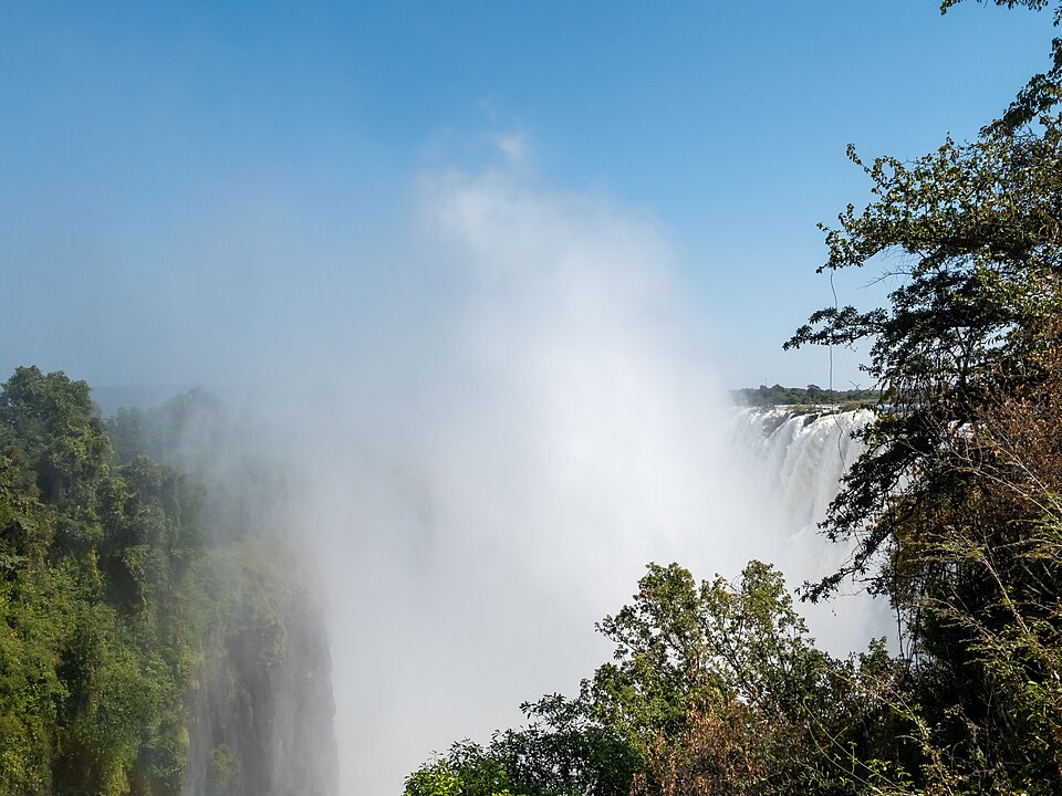 Chutes Victoria, entre Zambie et Zimbabwe